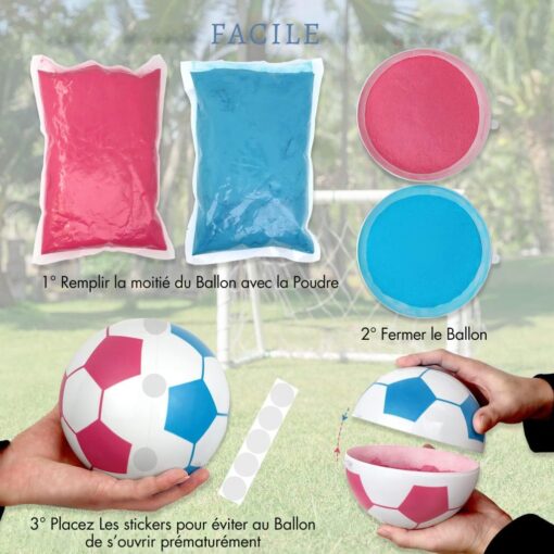 kit Ballon de Foot gender Reveal