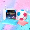 Ballon de Foot gender reveal avec fumigène Rose ou Bleu