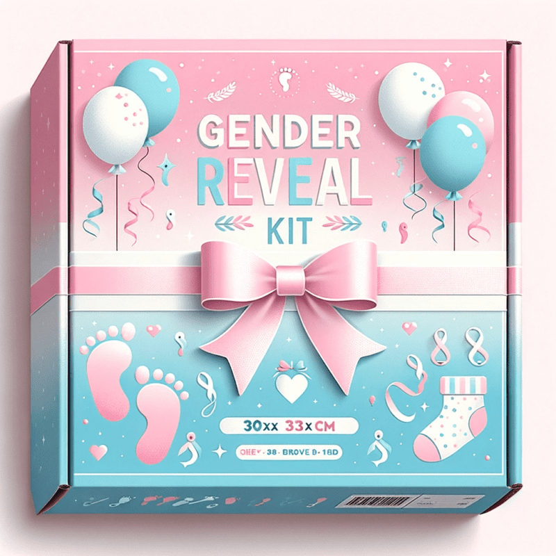 Gender Reveal Kit TellementHappy