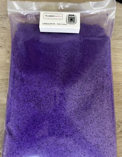 TellementHappy | Cire Bougie en Sable Non Parfumée 1Kg + 20 Mèches | Sand Wax Écologique & Réutilisable | Fabrication Bougies Facile | Granulés de Cire Végétale | Idéal DIY Bougie Maison photo review